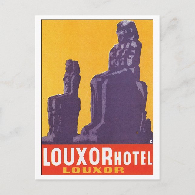 Louxor Hotel Postcard (Front)