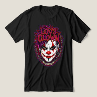 LOV3 CLOWN and LOV3 GRENADE Tri-Blend Shirt