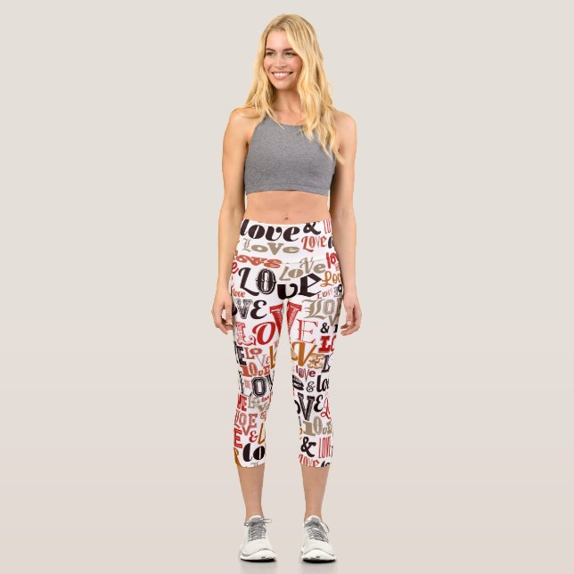 Love 1 capri leggings (Front)