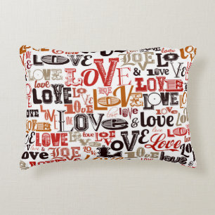 Love 1 decorative cushion