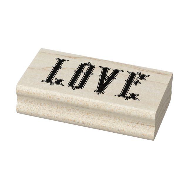LOVE 1"x2.5" Rubber Stamp / Phoenix (Stamp)