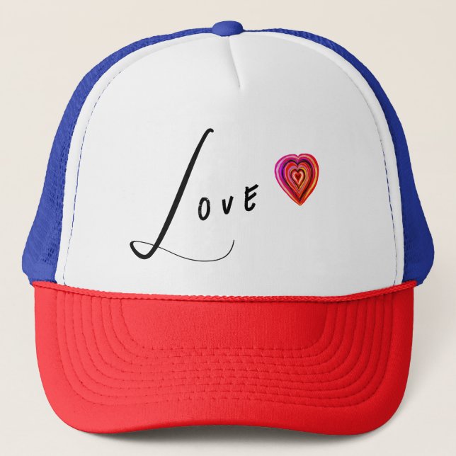 Love 2023  trucker hat (Front)