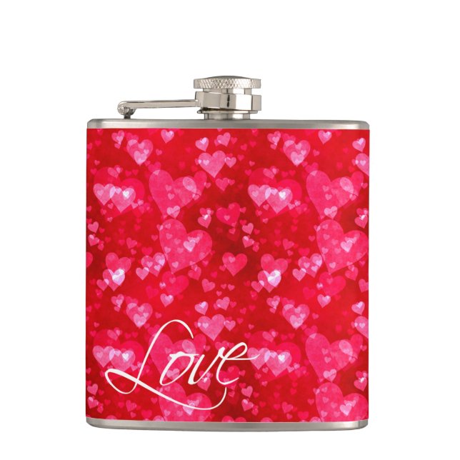 Love 22 Wrapped Flask (Front)