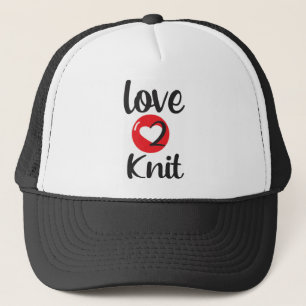 love 2 Knit Trucker Hat