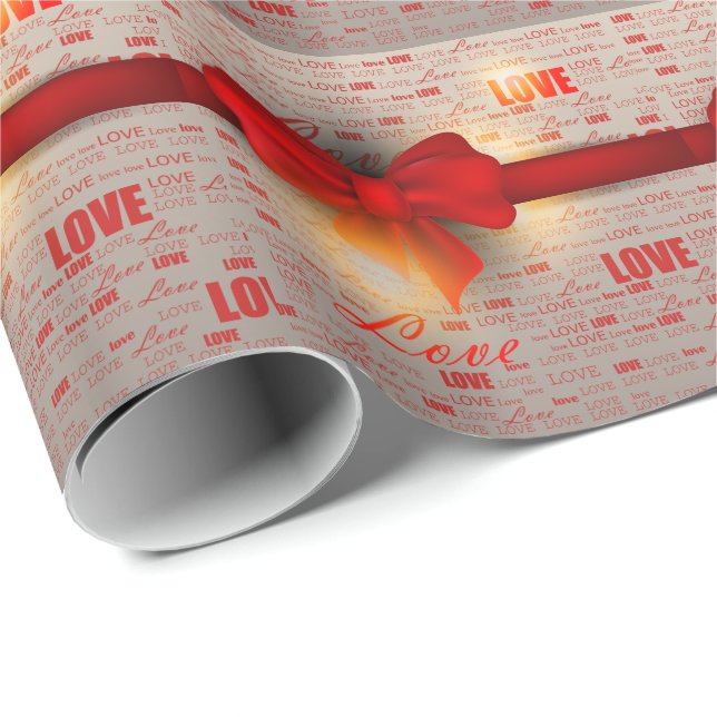 Love 2 Wrapping Paper (Roll Corner)