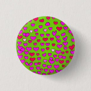 Love 3 Cm Round Badge