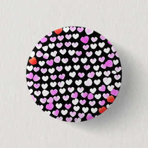 Love 3 Cm Round Badge