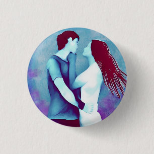 Love 3 Cm Round Badge