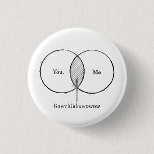 Love 3 Cm Round Badge