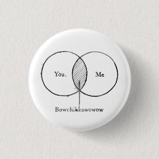 Love 3 Cm Round Badge