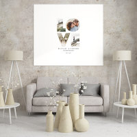 Love 4 photo simple modern personalised gift canva
