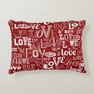 Love 5 decorative cushion