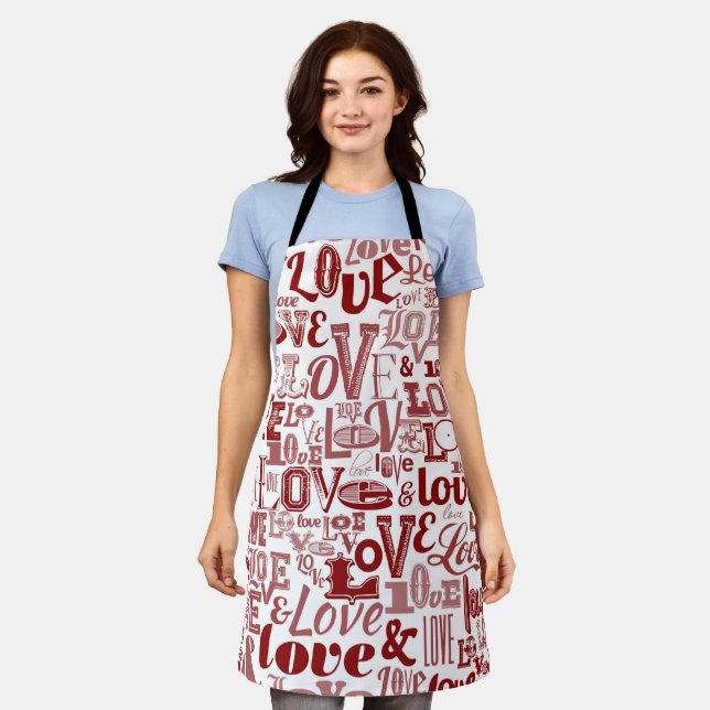 Love 6 apron (Worn)