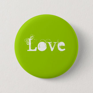 Love 6 Cm Round Badge