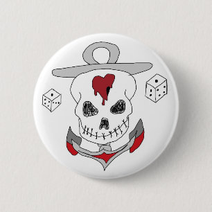 Love 6 Cm Round Badge