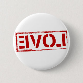 LOVE 6 CM ROUND BADGE