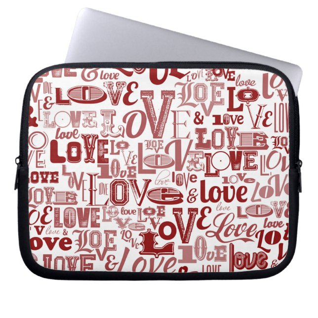 Love 6 laptop sleeve (Front)