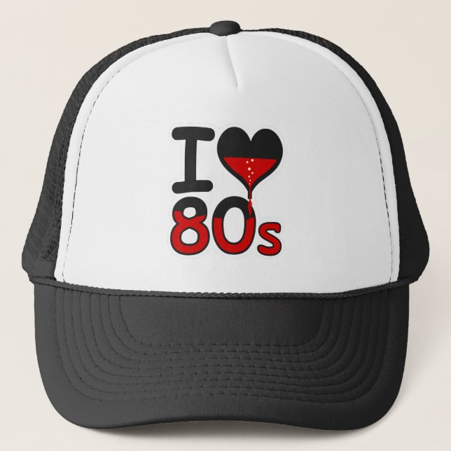 Love 80's trucker hat (Front)