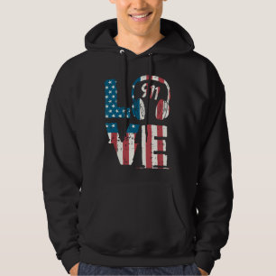 Love 911 Operator Dispatch-er Police Fire-fighter  Hoodie