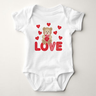 Love A Bear Baby Jersey Bodysuit