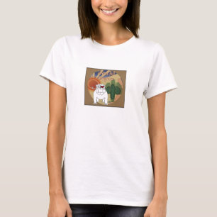 Love A Bull Rescue Women's Baby Doll Fitted Shirt