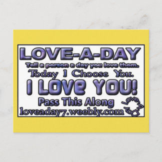 Love-a-Day Post Cards
