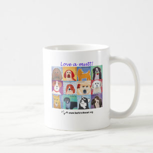 Love a mutt! coffee mug