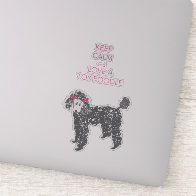 Love a toy poodle (Detail)