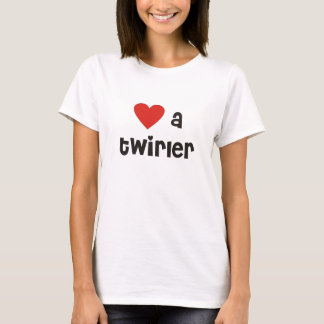 Love A Twirler Baby Doll T-shirt