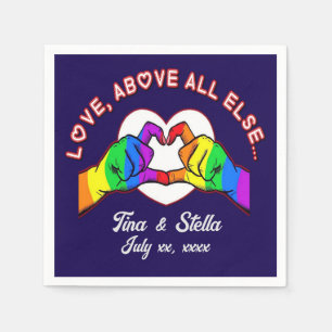 Love Above All Else Napkins