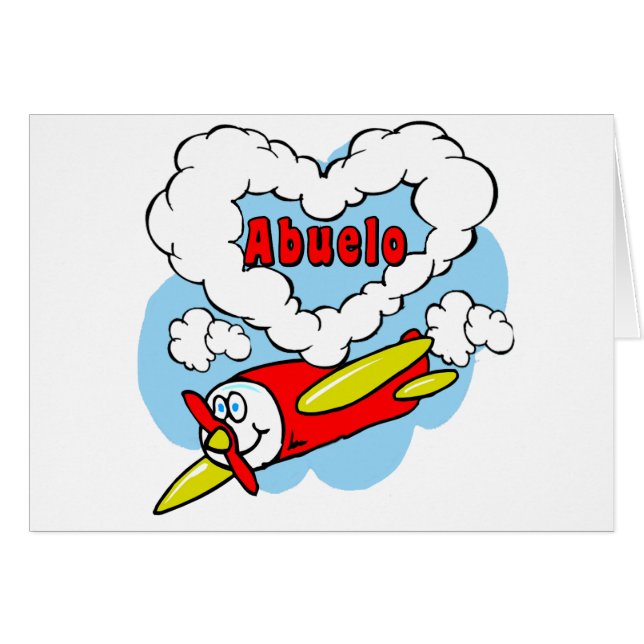Love Abuelo Kids Aeroplane (Front Horizontal)