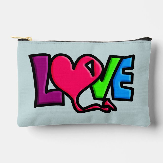 LOVE ACCESSORY POUCH (Front)