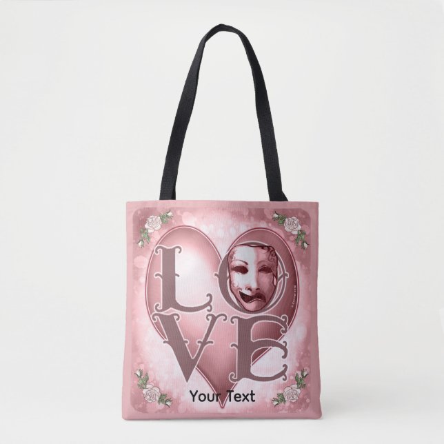 LOVE Actor Mask  Tote Bag (Front)