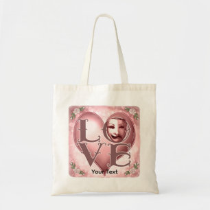 LOVE Actor Mask Tote Bag