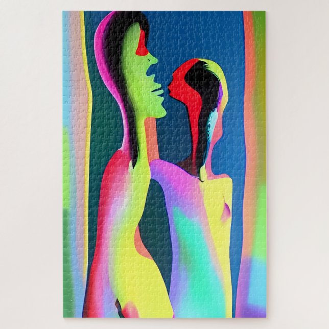 Love Actually Ken Gauge Surrealism Jigsaw Puzzle (Vertical)