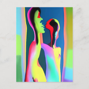 Love Actually Ken Gauge Surrealism Postcard