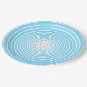 Love - Add your colours Paper Plate