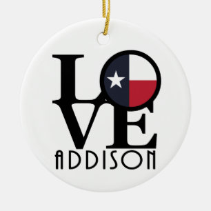LOVE Addison Ceramic Tree Decoration