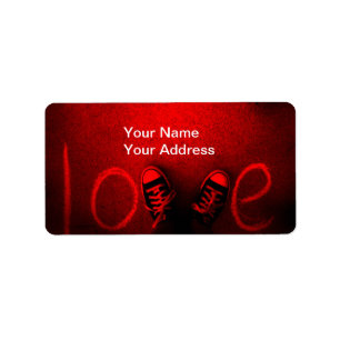 love address label