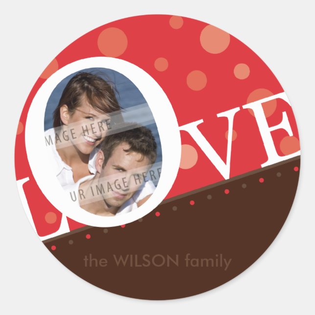 LOVE ADDRESS STICKER :: LOVEbubbles 4 (Front)