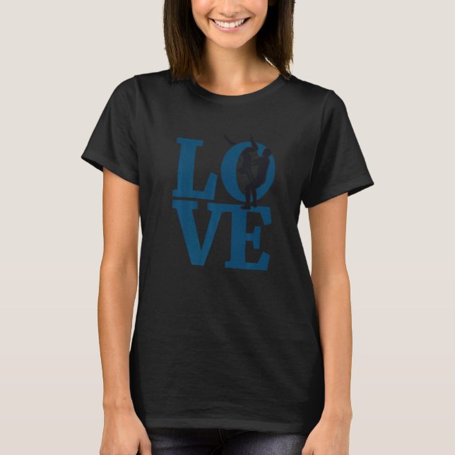 Love Aerial Acroyoga   Acro Yoga T-Shirt (Front)