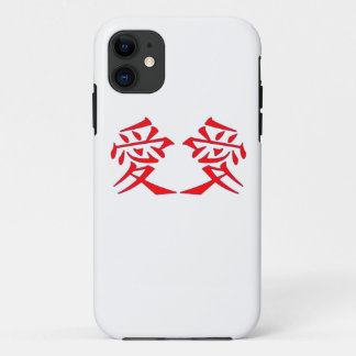 Love -Ai Calligraphy iphone case