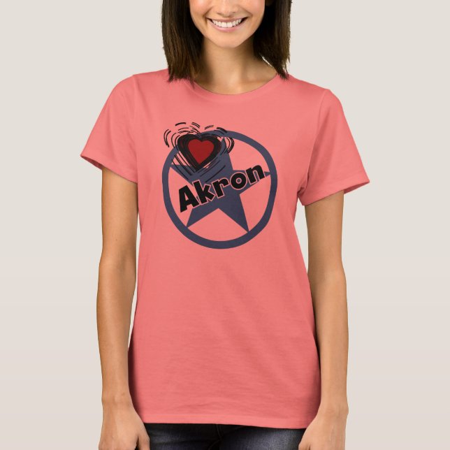 Love Akron T-shirt (Front)