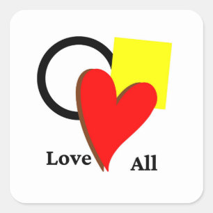 Love all different shapes and colours Sticker