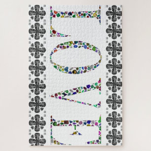 Love All Gemstones All Colours Jigsaw Puzzle