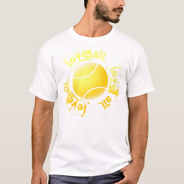 Love All Tennis T-Shirt (Front)