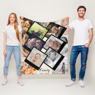 Love Always – 13-Photo Family Memory Blanket
