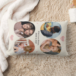 Love Always – Mum & Dad 4-Photo Family Pillow