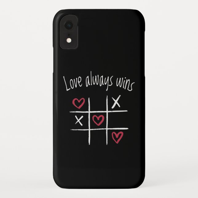 Love always wins Case-Mate iPhone case (Back)