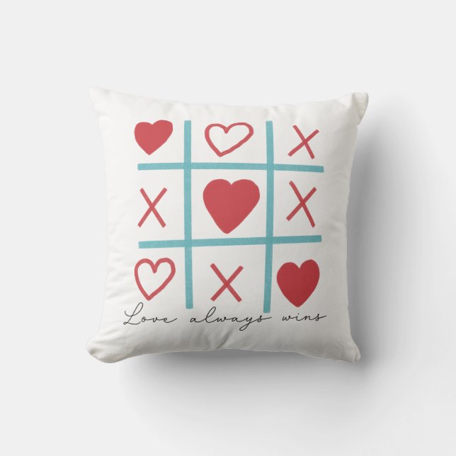 Love Always Wins Cushion (Front)